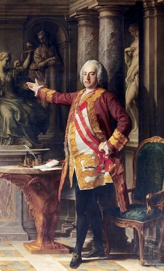 Francis I Holy Roman Empire 1769 by Pompeo Batoni 1708-1787 Schonbrunn Palace 